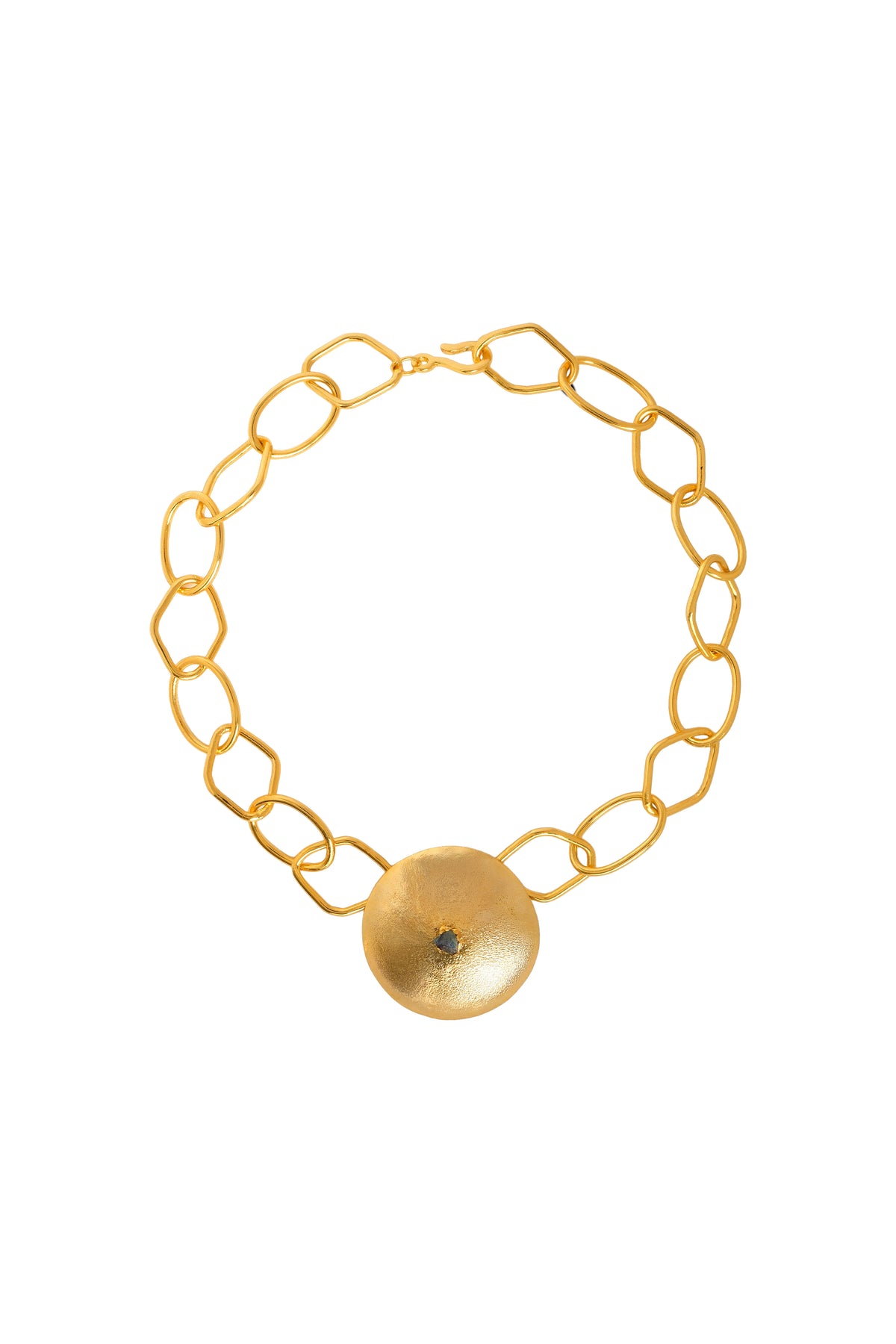 Collar círculo cadena murralla