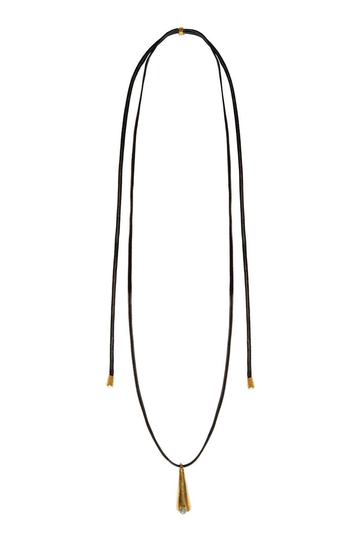 Collar cuero gota