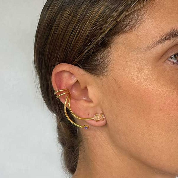 Earcuff Cuarzo Punto