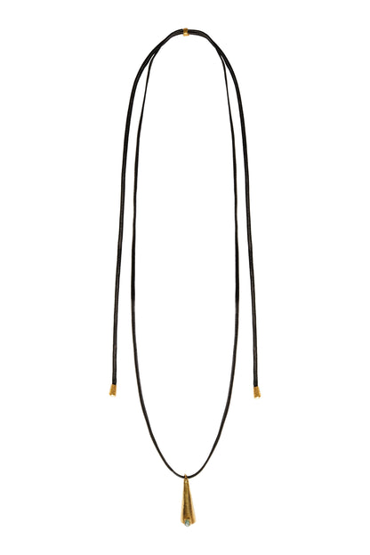 Collar cuero gota