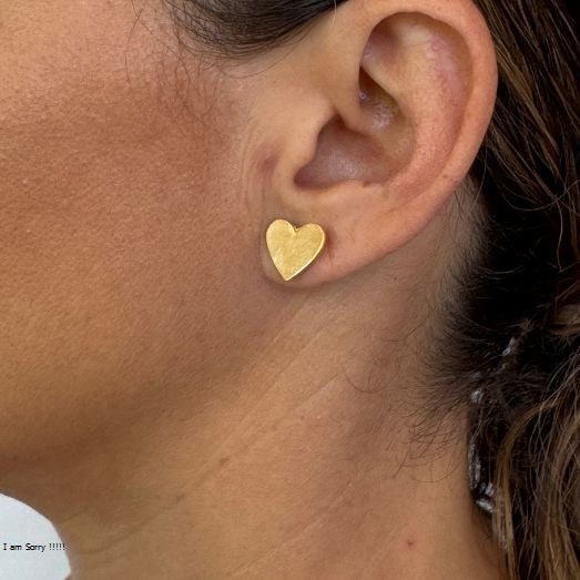 Earcuff Corazon Entrepaños Circón