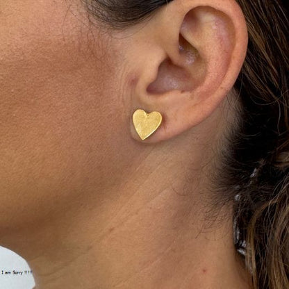 Earcuff Corazon Entrepaños Circón