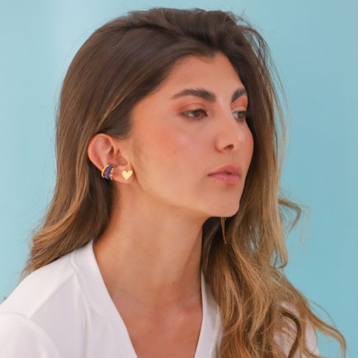 Earcuff Triple Circón