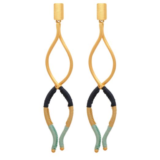 Aretes olas encontradas