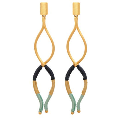 Aretes olas encontradas