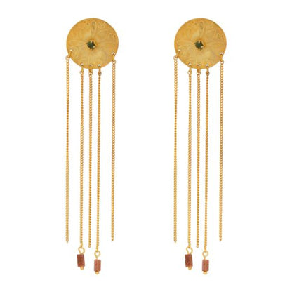 Aretes mosaico cadenas